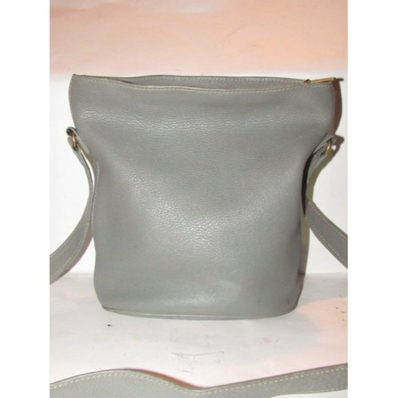 Coach Vintage Sage Green Buttery Soft Leather & Brass Hardware Sonoma Feed bag - Picture 5 of 12